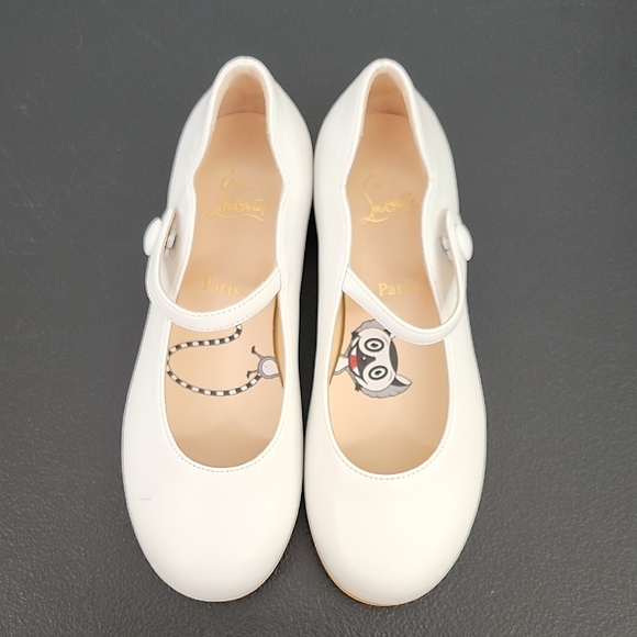CHRISTIAN LOUBOUTIN Melodie Chick Children's Dress Shoes - Picture 2 of 12